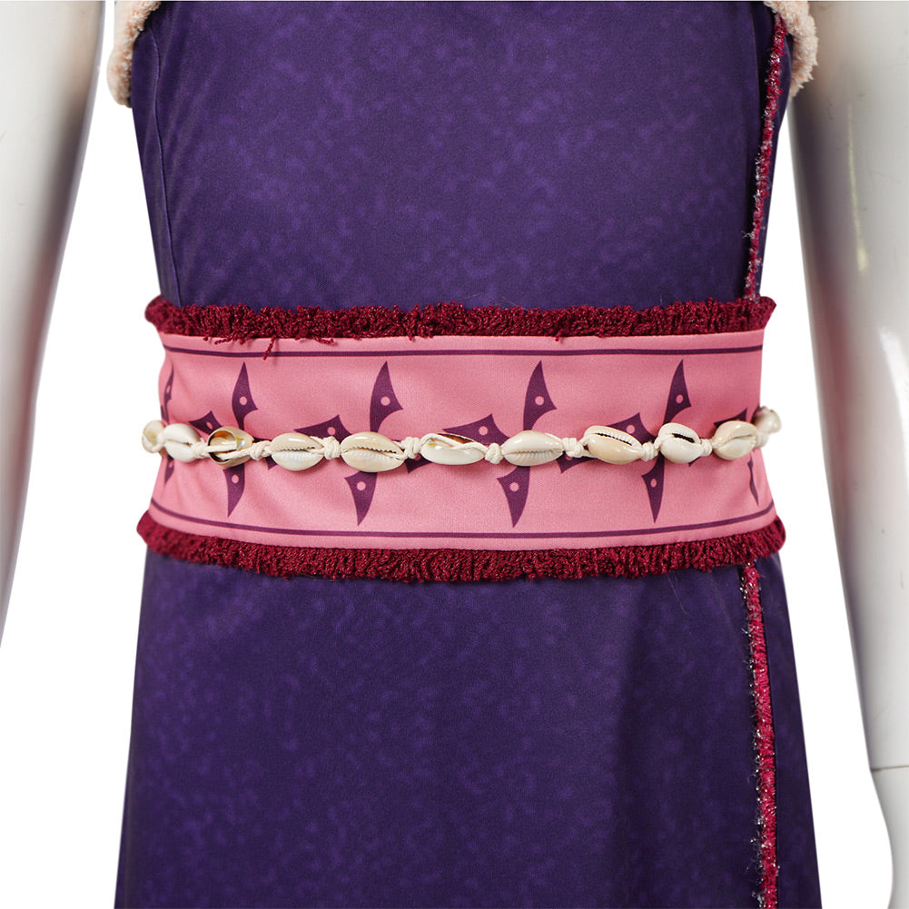 Enfant Vaiana 2(2024) Villain Matangi Cosplay Costume