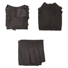 Enfant Wicked Elphaba Tenue de Jupe à Bretelles Noire Cosplay Costume