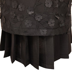 Enfant Wicked Elphaba Tenue de Jupe à Bretelles Noire Cosplay Costume