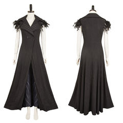 Enfant Wicked: For Good(2025) Elphaba Tenue sans Manches Cosplay Costume