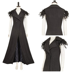 Enfant Wicked: For Good(2025) Elphaba Tenue sans Manches Cosplay Costume