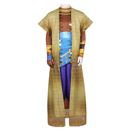 Eyes of Wakanda(2025) Lion Général Nkati Tenue Brune Cosplay Costume