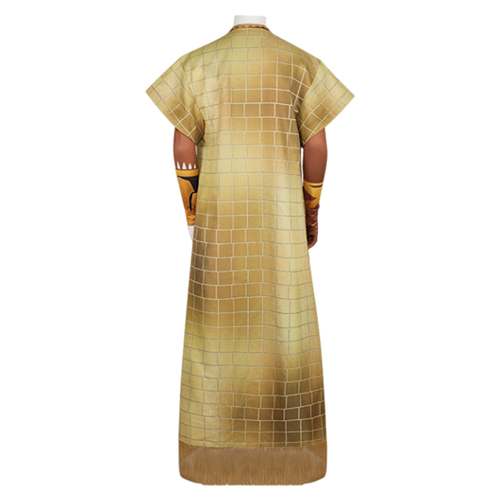 Eyes of Wakanda(2025) Lion Général Nkati Tenue Brune Cosplay Costume