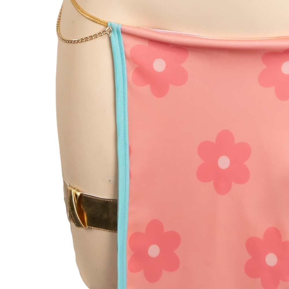 Fairy Tail Lucy Heartfilia Maillot de Bain Bikini Orange Cosplay Costume