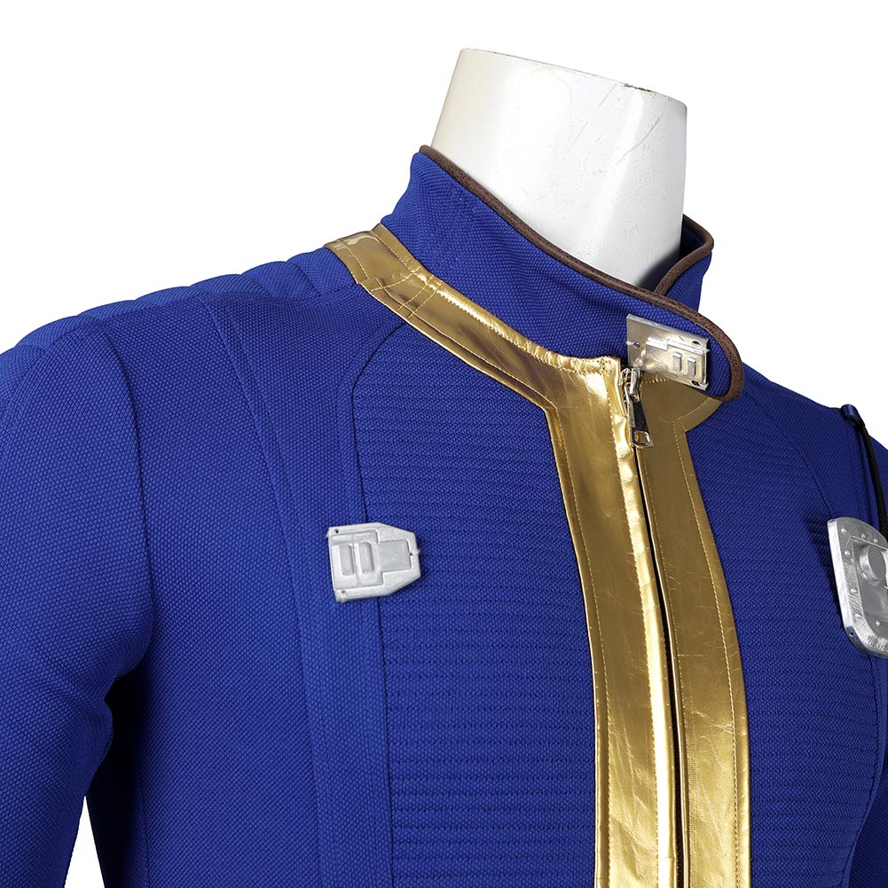 Fallout 4 Vault 75 Combinaison d'Abri Homme Cosplay Costume