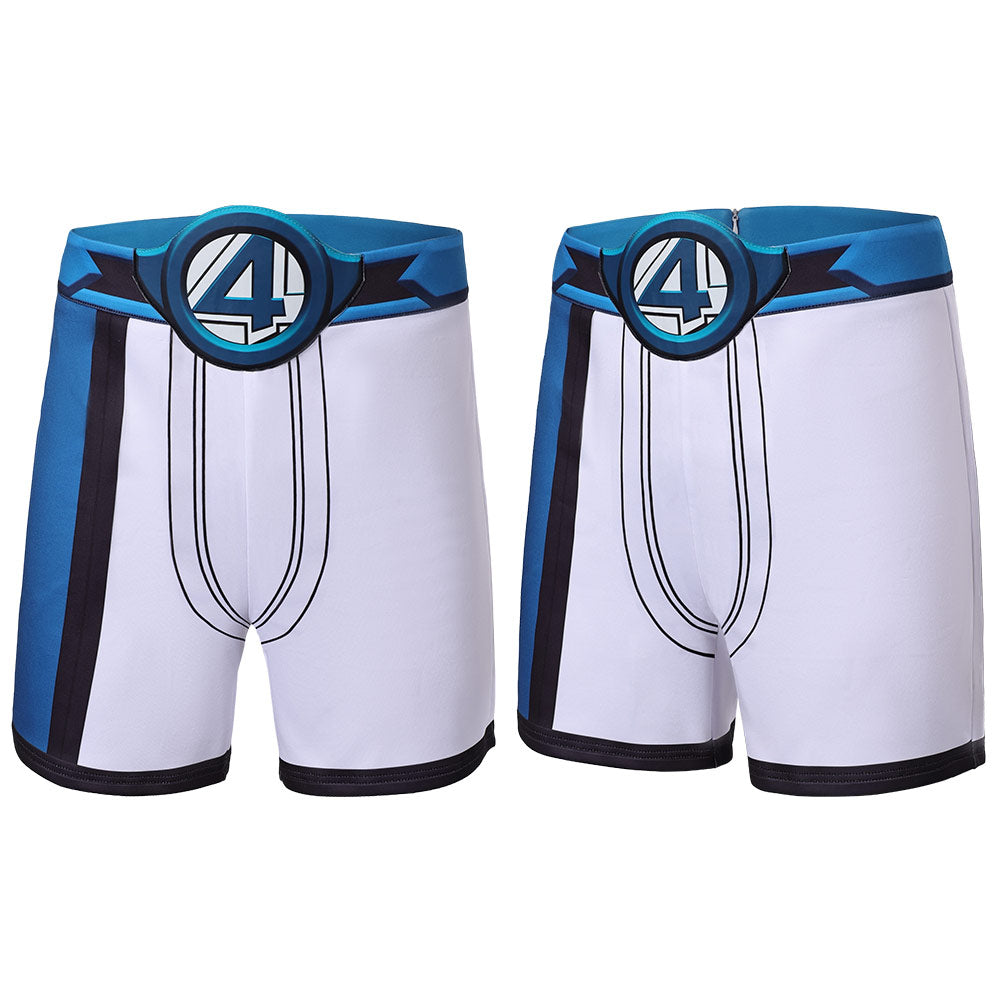 Fantastic Four The Thing Short Bleu Cosplay Costume