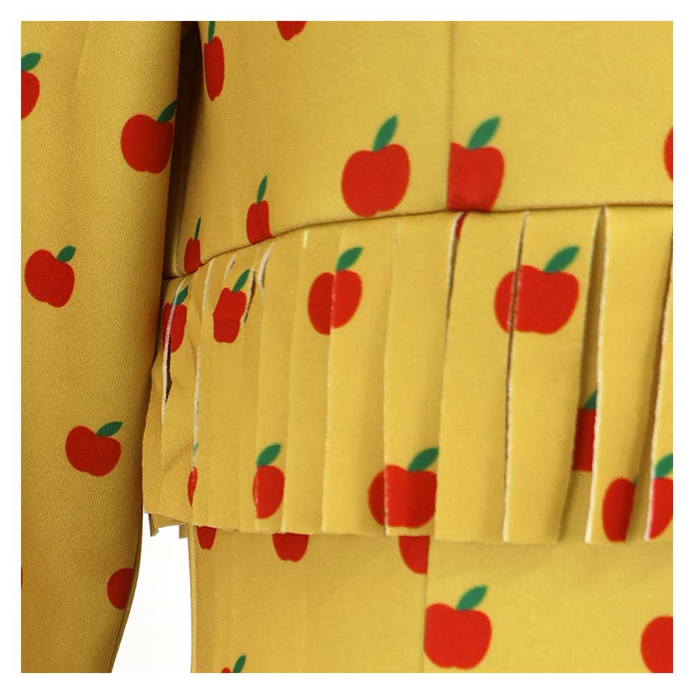 Fantastic Mr. Fox Mme Felicity Renard Robe Jaune Cosplay Costume