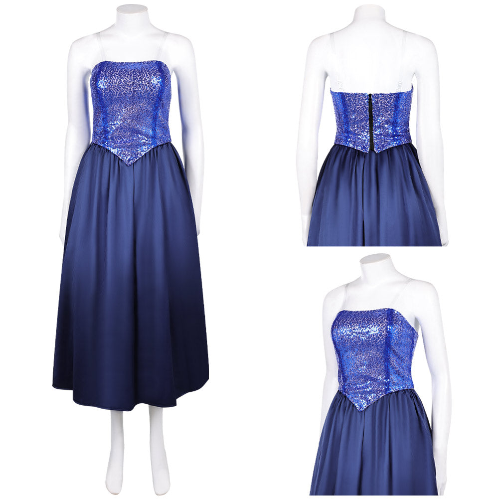 Fear Street: Prom Queen(2025) Melissa Mckendrick Robe Violette Cosplay Costume