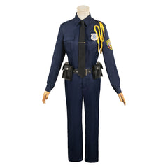 Femme Film Zootopia 2(2025) Judy Hopps Uniforme Bleu Cosplay Costume