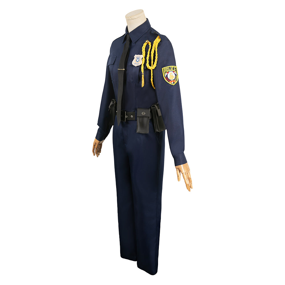 Femme Film Zootopia 2(2025) Judy Hopps Uniforme Bleu Cosplay Costume