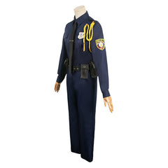 Femme Film Zootopia 2(2025) Judy Hopps Uniforme Bleu Cosplay Costume