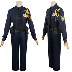 Femme Film Zootopia 2(2025) Nick Wilde Uniforme Bleu Cosplay Costume
