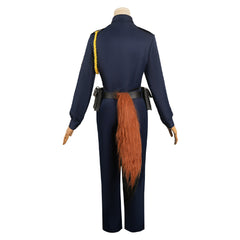 Femme Film Zootopia 2(2025) Nick Wilde Uniforme Bleu Cosplay Costume