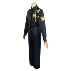 Femme Film Zootopia 2(2025) Nick Wilde Uniforme Bleu Cosplay Costume