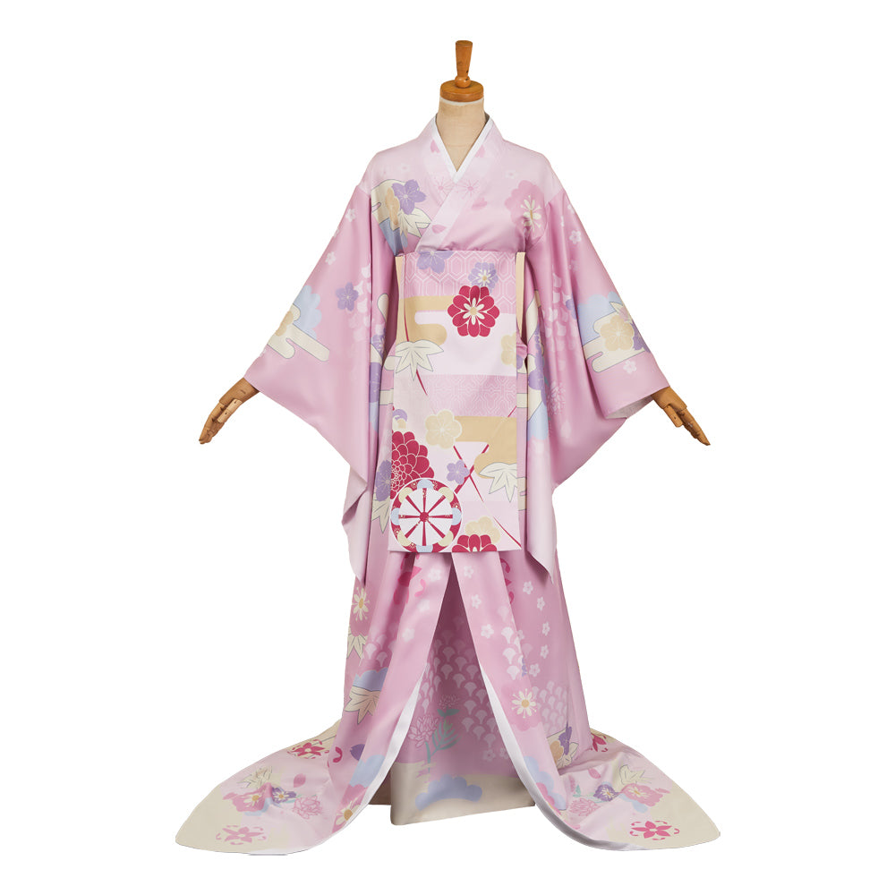 Femme Hazbin Hotel 2(2025) Angel Dust Yukata Rose Cosplay Costume