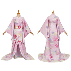 Femme Hazbin Hotel 2(2025) Angel Dust Yukata Rose Cosplay Costume