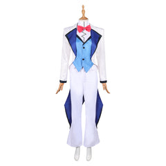 Femme Hazbin Hotel 2(2025) Vox Tenue Blanche Cosplay Costume