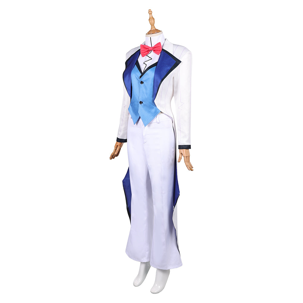 Femme Hazbin Hotel 2(2025) Vox Tenue Blanche Cosplay Costume