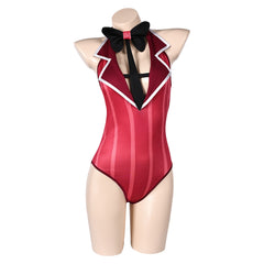 Femme Hazbin Hotel(2024) Alastor Maillot de Bain Une Pièce Cosplay Costume