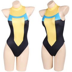 Femme Invincible Saison 3(2025) Mark Grayson Maillot de Bain One Piece Cosplay Costume