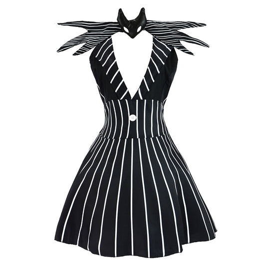 Femme L'Étrange Noël de Monsieur Jack Jack Robe Cosplay Costume