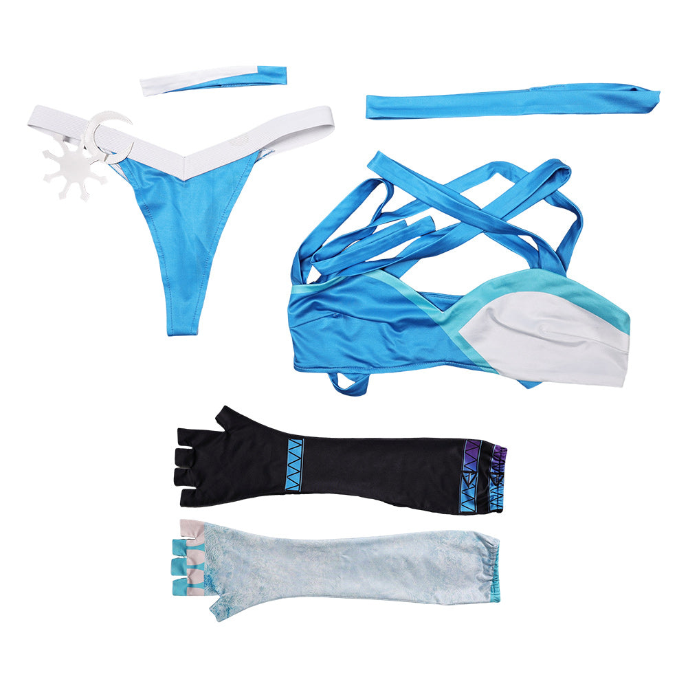 Femme Luna Snow Lingerie Sexy Cosplay Costume