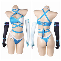 Femme Luna Snow Lingerie Sexy Cosplay Costume