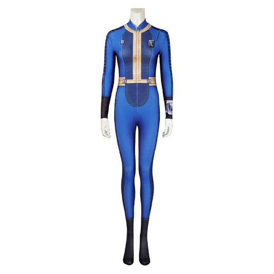 Femme TV Fallout(2024) Lucy MacLean Vault 33 Combinaison d'Abri Cosplay Costume