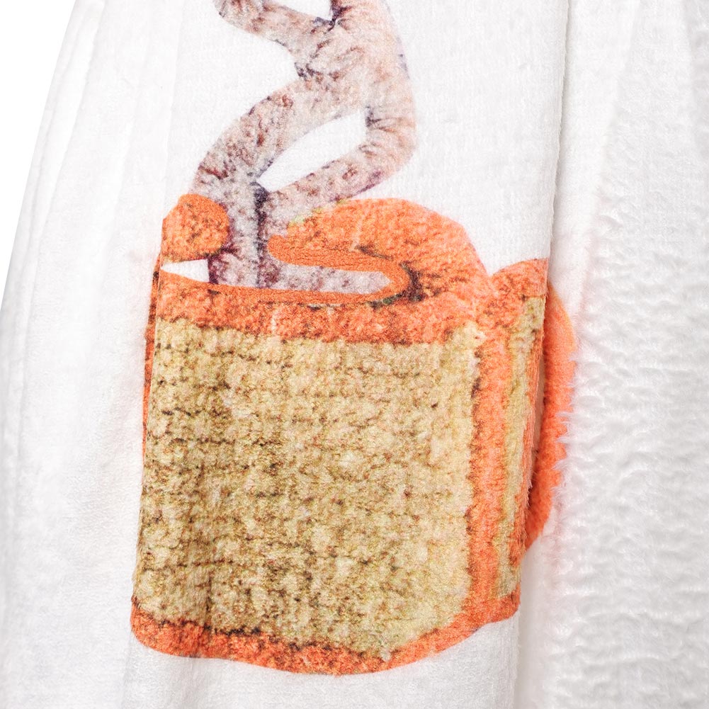 Fight Club The Narrator Peignoir Blanc Cosplay Costume