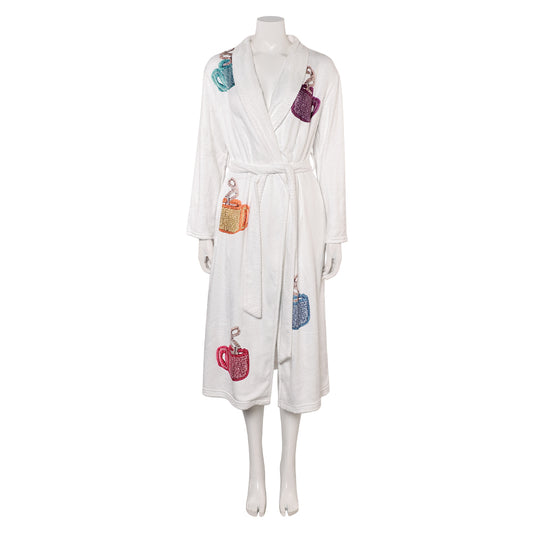 Fight Club The Narrator Peignoir Blanc Cosplay Costume
