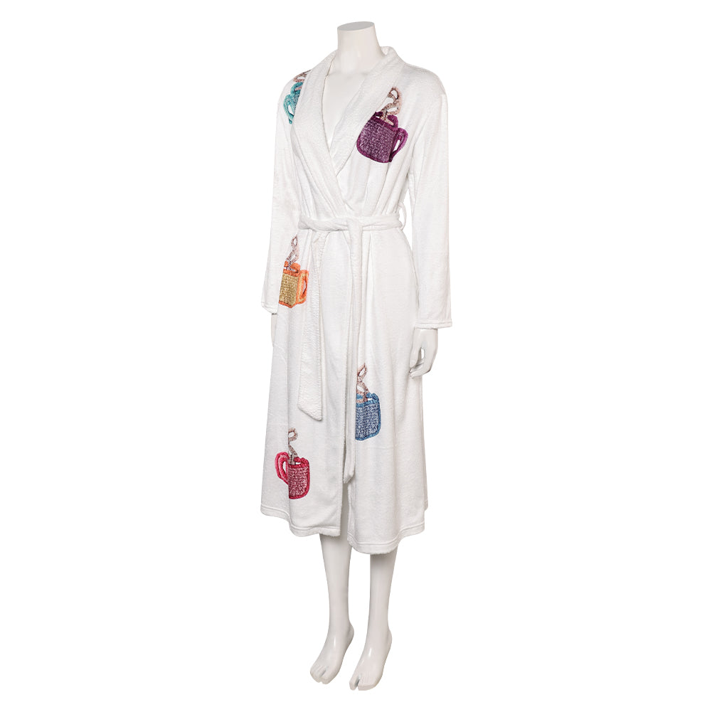 Fight Club The Narrator Peignoir Blanc Cosplay Costume