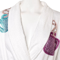 Fight Club The Narrator Peignoir Blanc Cosplay Costume