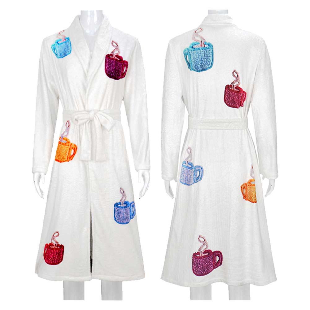 Fight Club Tyler Durden Tyler Durden Peignoir Blanc Cosplay Costume