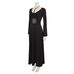 Film Beetlejuice 2(2024) Lydia Deetz Robe Noire Longue Cosplay Costume