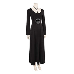 Film Beetlejuice 2(2024) Lydia Deetz Robe Noire Longue Cosplay Costume