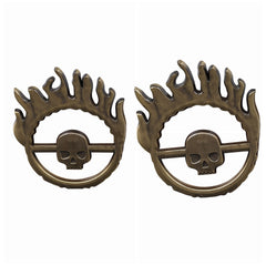 Film Furiosa: A Mad Max Saga(2024) Furiosa Squelette Maquette en Métal Cosplay Accessoire