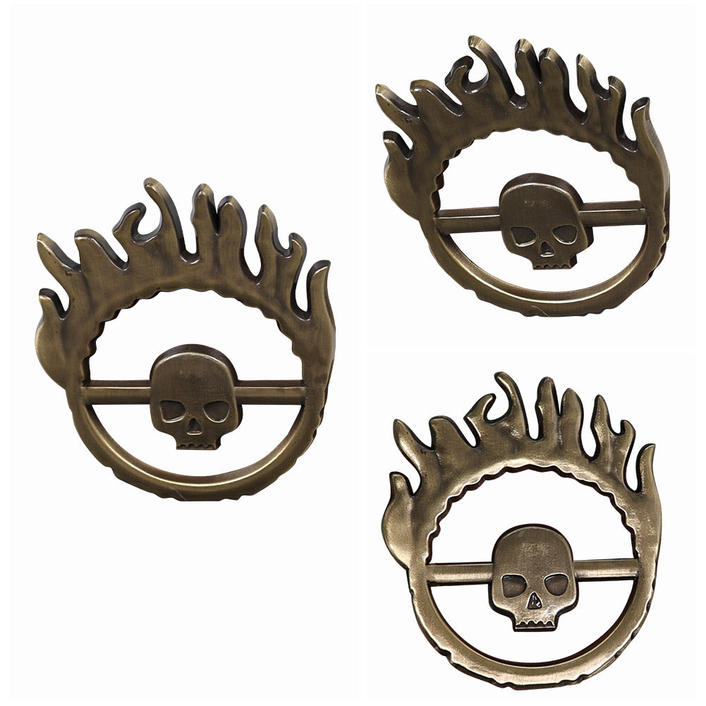 Film Furiosa: A Mad Max Saga(2024) Furiosa Squelette Maquette en Métal Cosplay Accessoire
