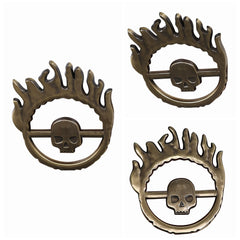 Film Furiosa: A Mad Max Saga(2024) Furiosa Squelette Maquette en Métal Cosplay Accessoire