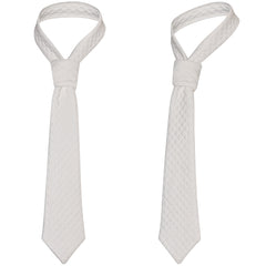 Film Joker: Folie à Deux(2024) Arthur Fleck Cravate Blanche Cosplay Accessoire