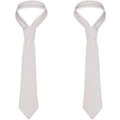 Film Joker: Folie à Deux(2024) Arthur Fleck Cravate Blanche Cosplay Accessoire