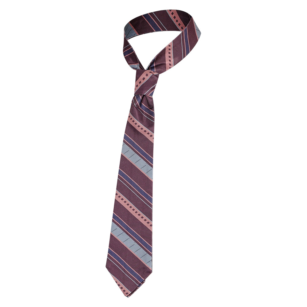 Film Joker: Folie à Deux(2024) Arthur Fleck Cravate Rayée Cosplay Accessoire