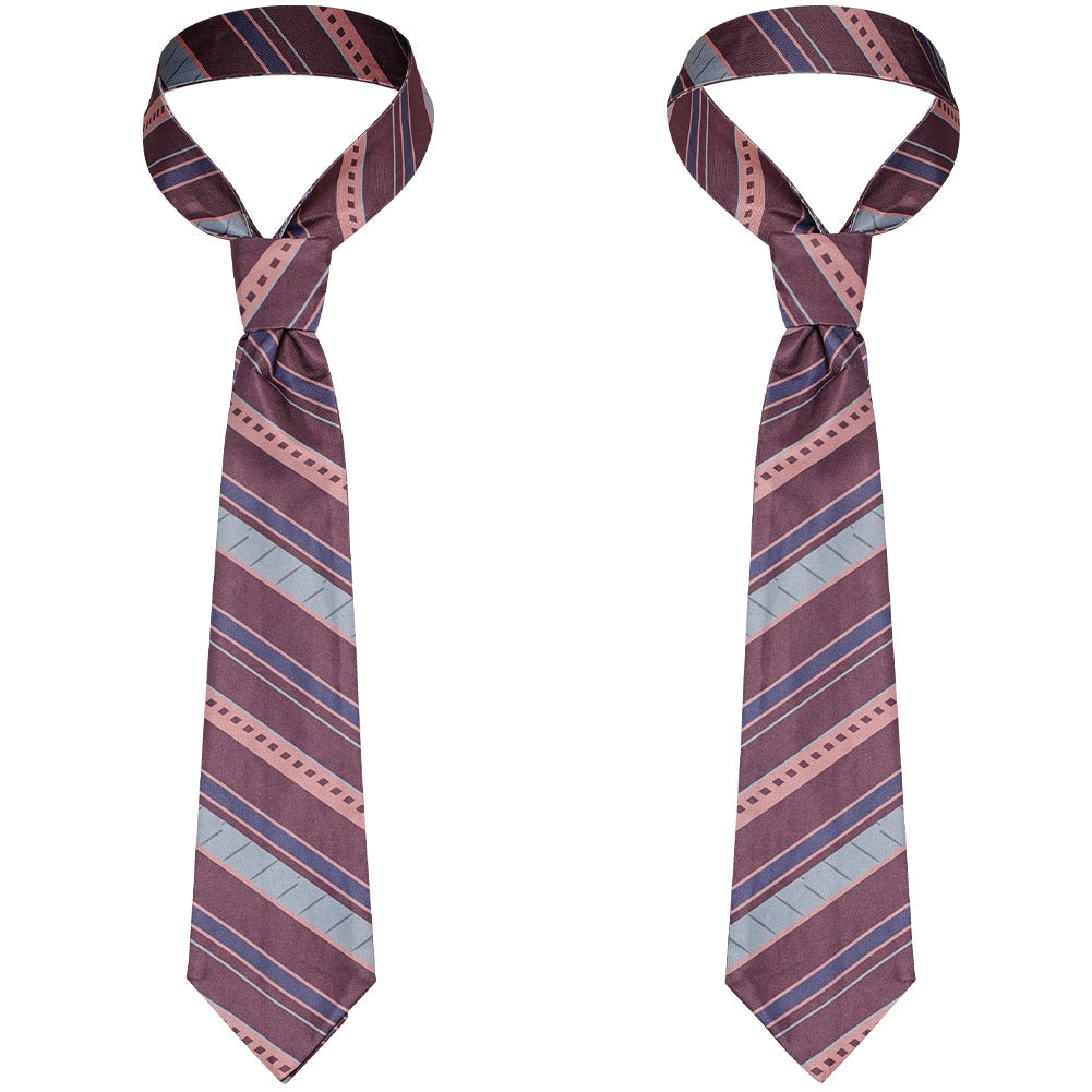 Film Joker: Folie à Deux(2024) Arthur Fleck Cravate Rayée Cosplay Accessoire