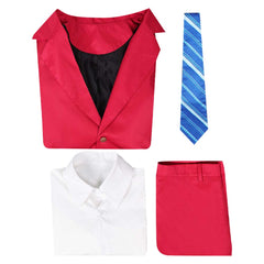 Film Joker: Folie à Deux(2024) Arthur Fleck Joker Tenue Rouge Cosplay Costume