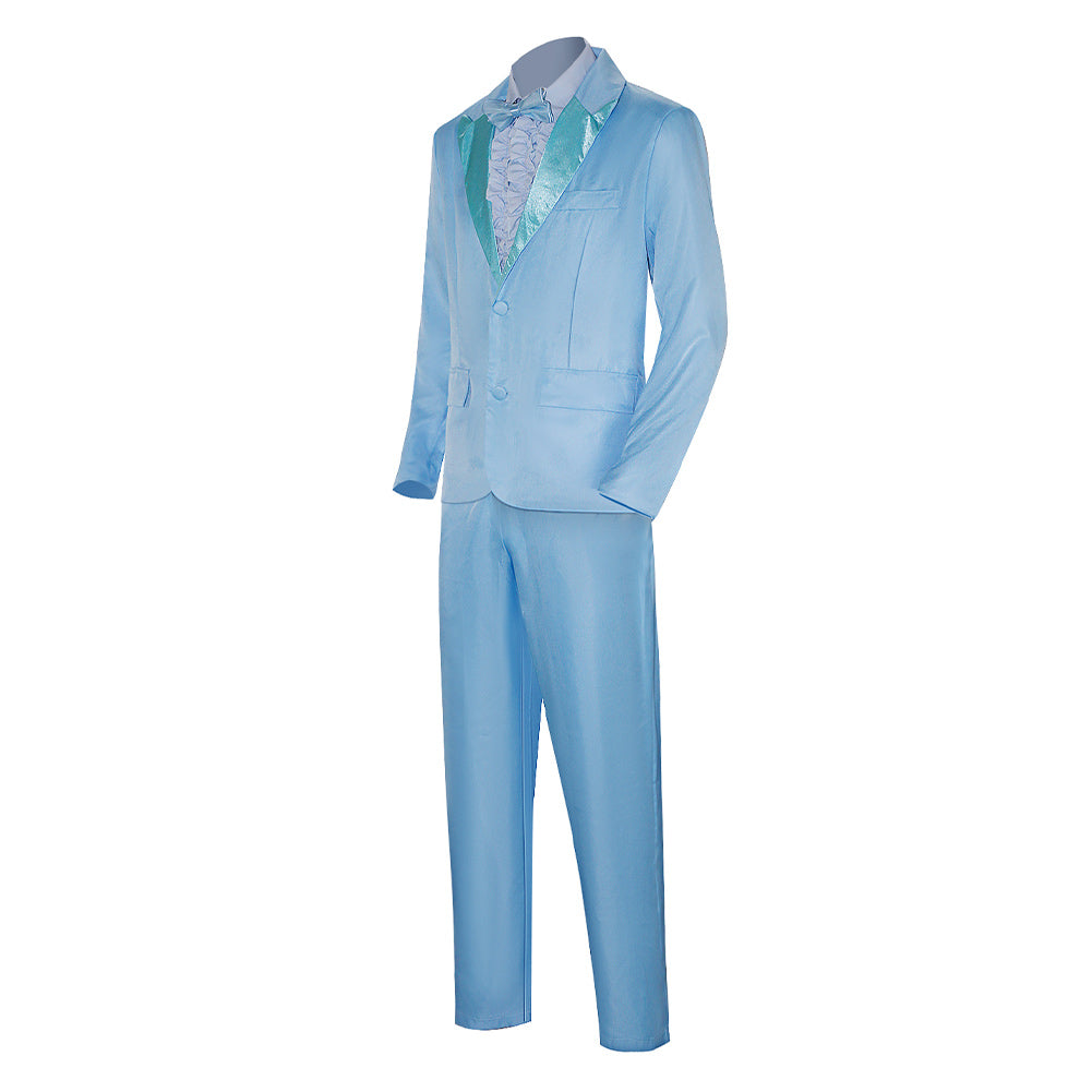 Film La Cloche et l'Idiot Harry Dunne Tenue Bleue Cosplay Costume