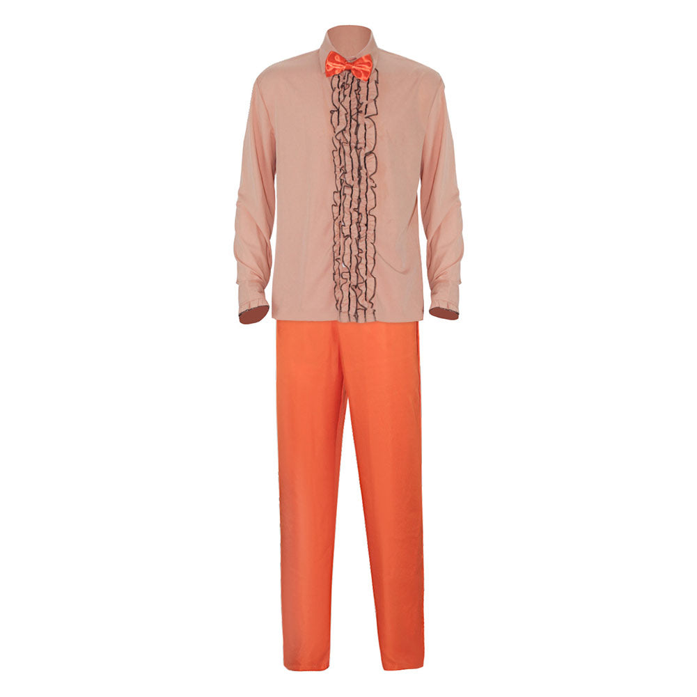 Film La Cloche et l'Idiot Lloyd Christmas Tenue Orange Cosplay Costume