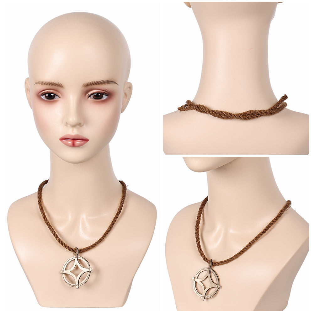 Film La Planète des Singes: Le Nouveau Royaume(2024) Nova Collier Cosplay Accessoire