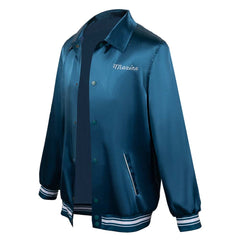 Film MaXXXine(2024) Maxine Veste Bleue Cosplay Costume