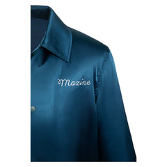 Film MaXXXine(2024) Maxine Veste Bleue Cosplay Costume