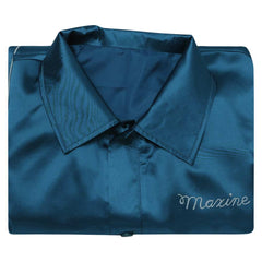 Film MaXXXine(2024) Maxine Veste Bleue Cosplay Costume