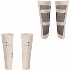 Film Padme Amidala Leggings en Cuir Cosplay Costume